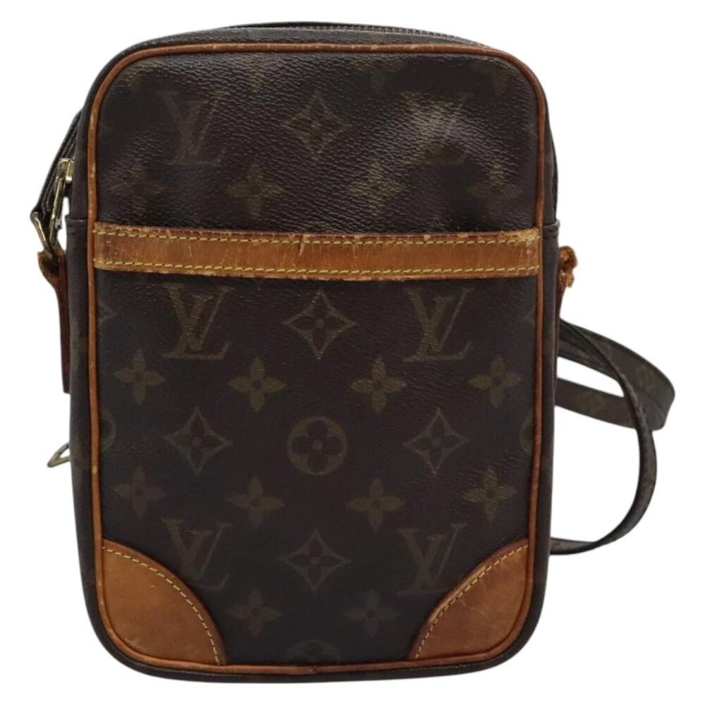 Louis Vuitton Monogram Danube Shoulder Bag Brown